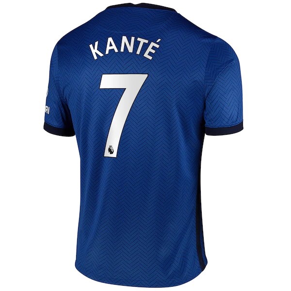 Camiseta Chelsea NO.7 Kante 1ª Kit 2020 2021 Azul